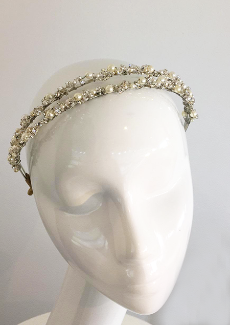 Crystal & Pearl Bridal Headband