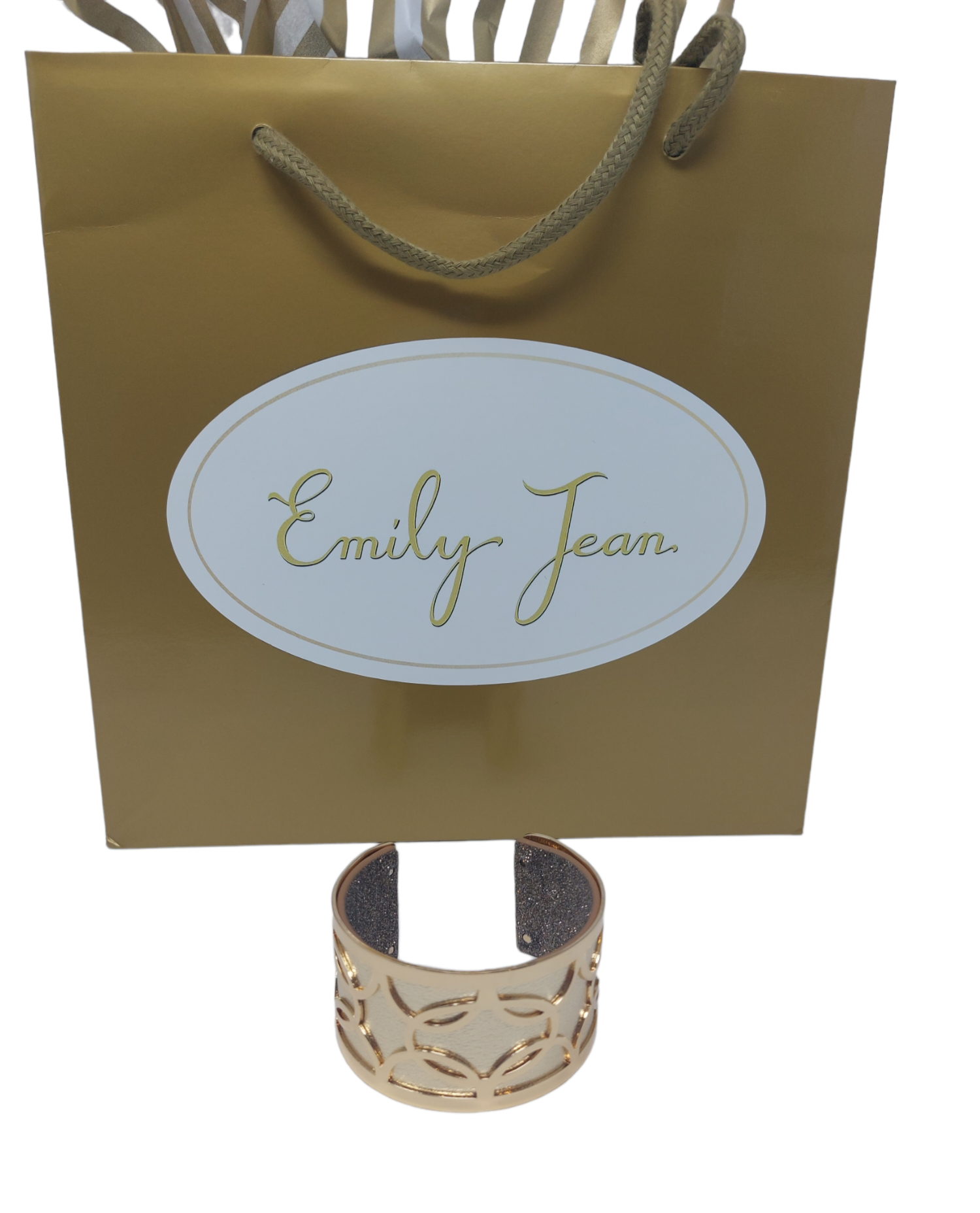 Champagne & Bronze Reversible Bangle