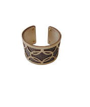 Champagne & Bronze Reversible Bangle