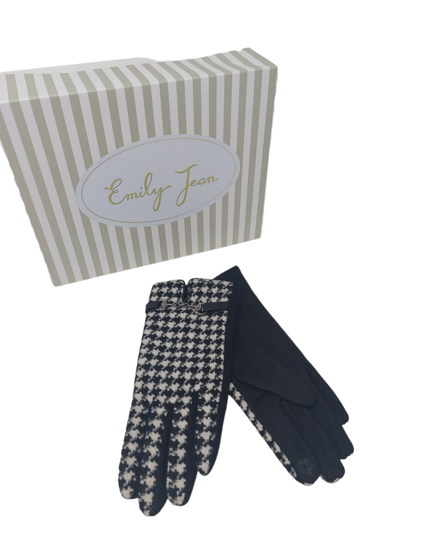 Houndstooth Gloves