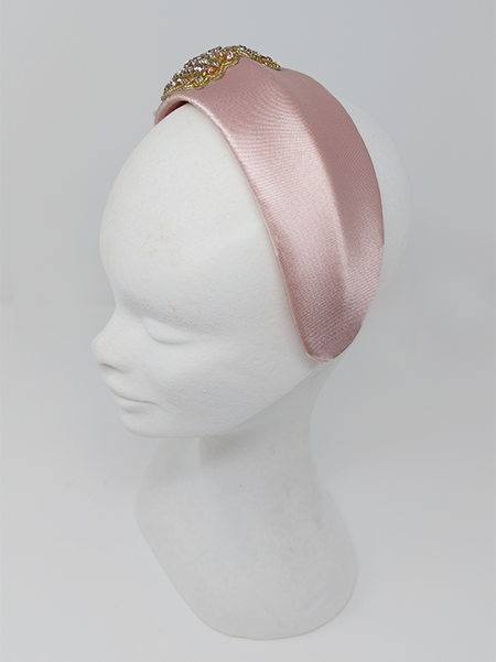 'Serena' Headband Baby Pink